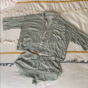 Mint Green Pajama Set